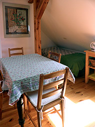 Ferienwohnung Kleinzerlang, Wohnzimmer